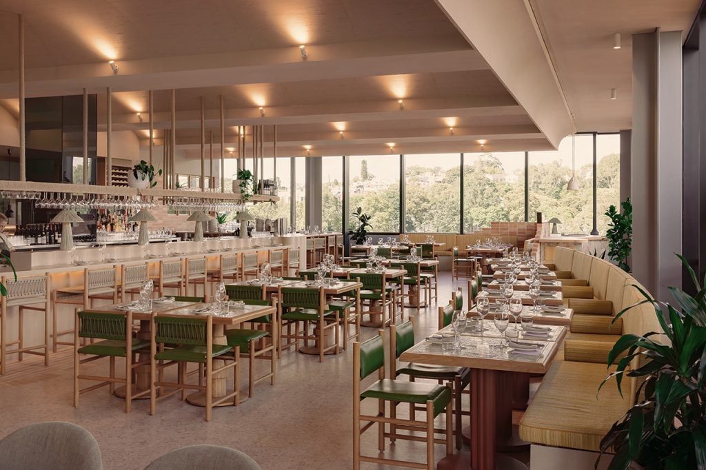 Hamsi Taverna dining room detailed to opening standard by Builders Clean