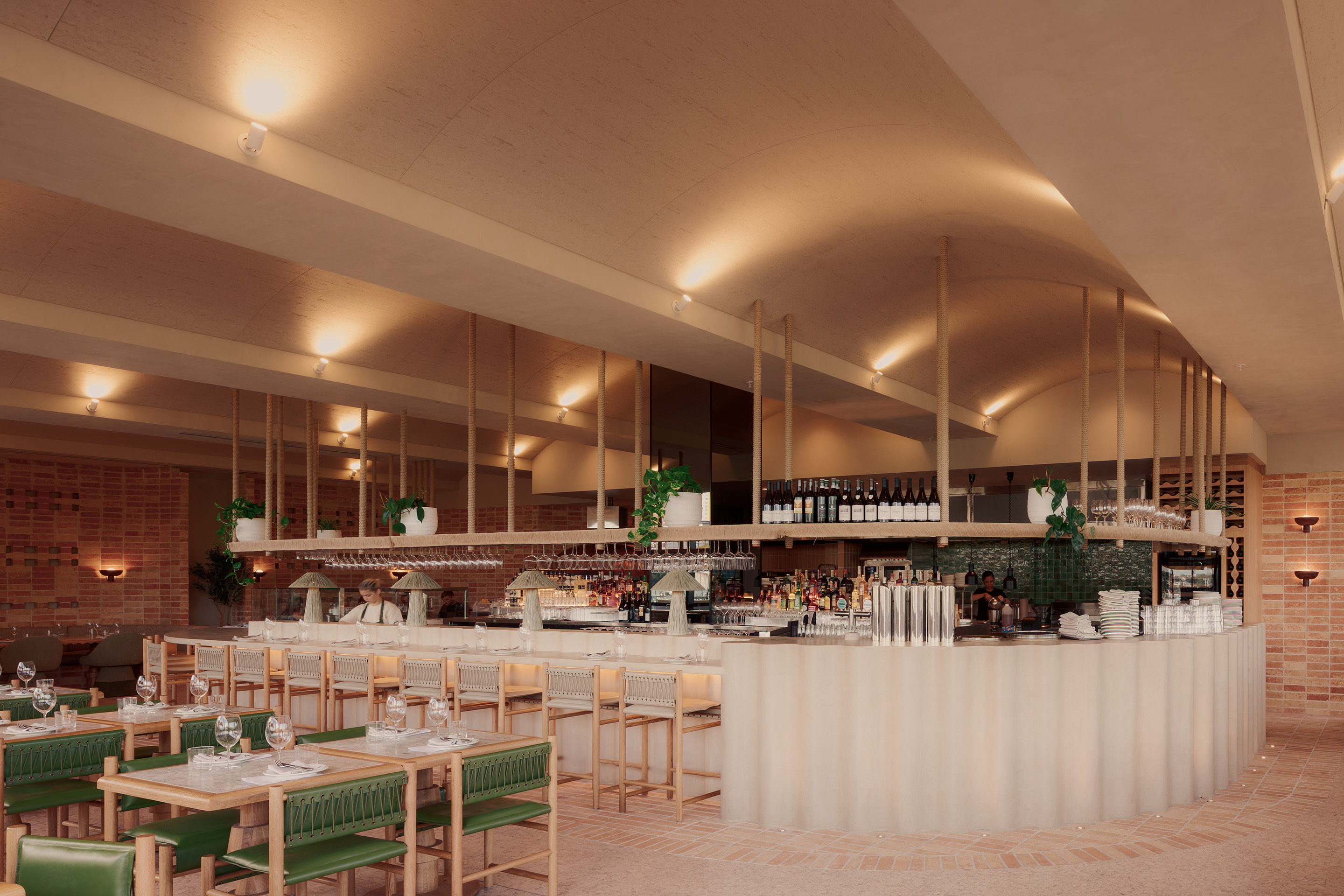 Hamsi Taverna bar detailed to opening standard